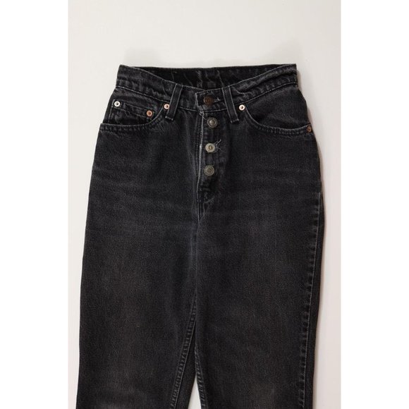 Vintage 90s Levi's 751 Custom Raw Tapered Fit Jean - Picture 5 of 12